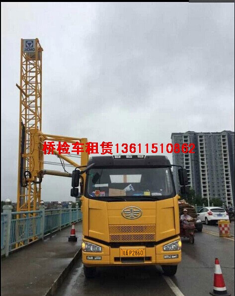 浙江金華橋梁檢測(cè)車出租
